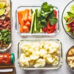 plat meal prep planification et préparation des repas